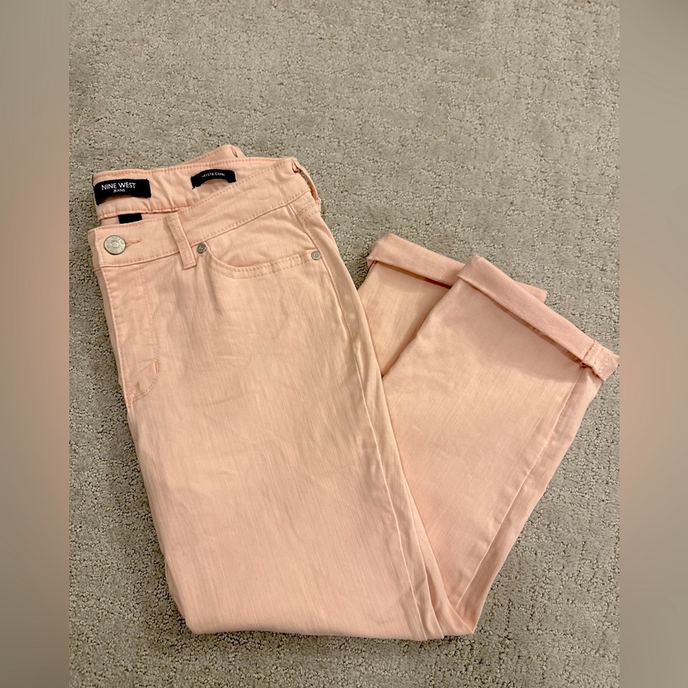 Nine West | Light pink Cropped Leg Jeans Capri